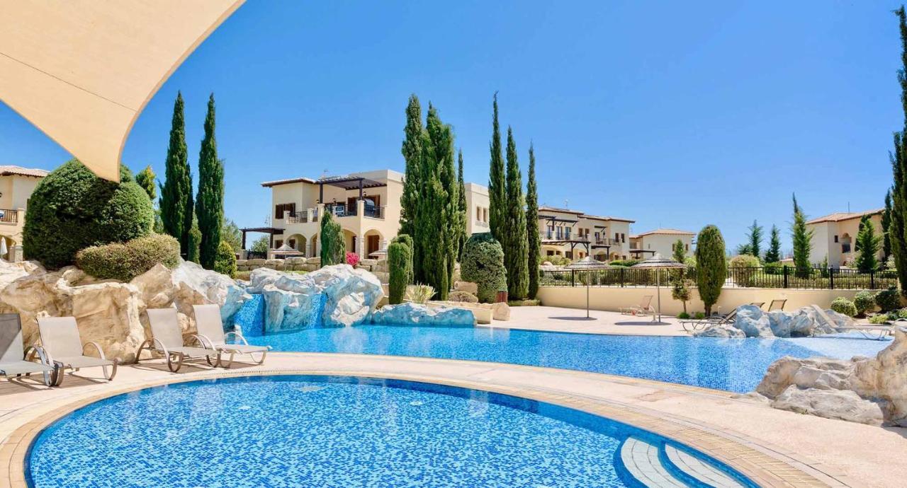 1 Bedroom Apartment Pyrgos With Beautiful Sea And Sunset Views, Aphrodite Hills Resort Куклия Экстерьер фото