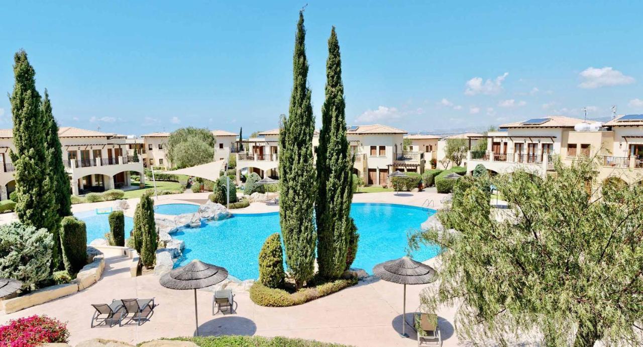 1 Bedroom Apartment Pyrgos With Beautiful Sea And Sunset Views, Aphrodite Hills Resort Куклия Экстерьер фото